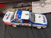1986 Holden Commodore VK #5 Peter Brock/Allan Moffat - Mobil - Round 2 ETCC - 1234/1455 - Biante - B182704H - Certificate Signed Allan Moffat - 5