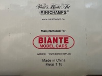 1989 Ford Sierra RS500 #17 Dick Johnson/John Bowe - Winner Tooheys 1000 - 0325/6000 - Biante - 103 898017 - Car & Certificate Signed Dick Johnson; Bonnet signed John Bowe - 5