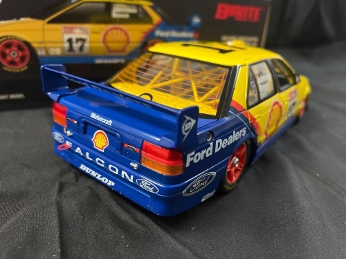 1993 Ford Falcon EB #17 Dick Johnson/John Bowe - Tooheys 1000 - 0153/1002 - Biante - BNL0001 - Certificate signed Dick Johnson & John Bowe