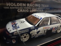 1996 Holden Commodore VR #15 Craig Lowndes Mobil HRT - Winner ATCC - 0687/4500 - Biante - B180402G - Car Roof Signed Craig Lowndes - 2