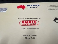 1999 Ford Falcon AU #17 Dick Johnson/Steven Johnson - FAI 1000 - 0593/5004 - Biante - MB009 - Car Roof DJ, Bonnet SJ, Certificate DJ - 6