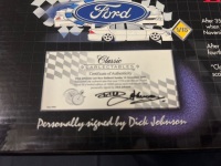 1999 Ford Falcon AU #17 Dick Johnson/Steven Johnson - FAI 1000 - - - - - /10000 - Classic Car - 18001 - Certificate Signed Dick Johnson - 5