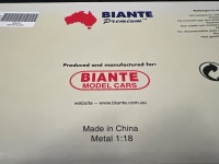 2001 Ford Falcon AU XR8 #17 Steven Johnson - DJR SSC - 1174/3000 - Biante - MB014 - 5