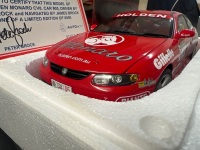 2002 Holden Monaro CV8 #05 Peter Brock/James Brock - Targa Tasmania - 0102/6000 - AUTOart - 80261 - Car & Certificate Signed Peter Brock - 4