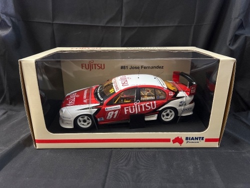 2004 Ford Falcon AU XR8 #81 Jose Fernandez - DJR Konica Series - 0014/1000 - Biante - B180101M