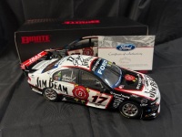 2007 Ford Falcon BF XR8 #17 Johnson/Davison - DJR Jim Beam Bathurst - 0287/1100 - Biante - B18302A - Car Signed Dick Johnson On Roof & Steven Johnson On Bonnet