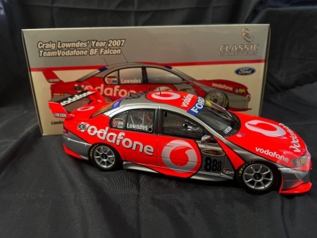 2007 Ford Falcon BF XR8 #888 Lowndes - Team Vodafone ATCC - 3440/3500 - Classic Car - 18281