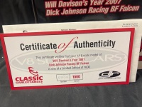 2007 Ford Falcon BF XR8 #18 Will Davison - DJR - Jim Beam ATCC - 0974/1000 - Classic Car - 18294 - 3