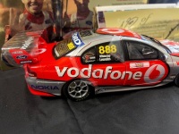 2008 Ford Falcon BF XR8 #888 Lowndes / Whincup - Personally Signed x3 - Bathurst - 4132/4550 - Classic Car - 18373 - Car Signed CL, JW & RD; Certificate Signed CL & JW; Scale Replica Trophy - 3