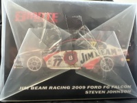 2009 Ford Falcon FG XR8 #17 Steven Johnson - DJR - Jim Beam ATCC - 0104/1200 - Biante - B18303B - Car Signed Dick Johnson & Steven Johnson; Certificate Signed @ TM Event 2010 - 3