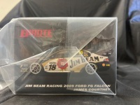 2009 Ford Falcon FG XR8 #18 James Courtney - DJR Jim Beam ATCC - 0104/1098 - Biante - B18303C - Car Signed Dick Johnson & James Courtney; Certificate Signed @ TM Event 2010 - 3