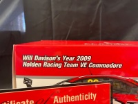 2009 Holden Commodore VE #2 Will Davison - Holden Racing Team - ATCC - 0407/1000 - Classic Car - 18381 - Car On Bonnet & Certificate Signed Will Davison - 4