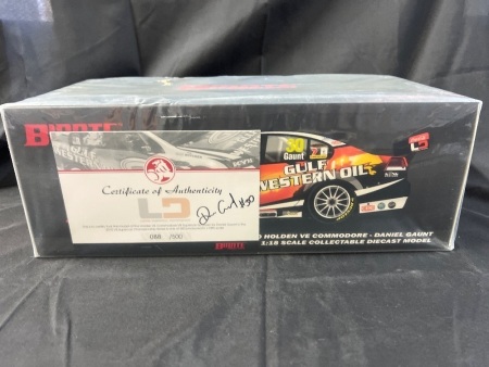 2010 Holden Commodore VE #30 Danial Gaunt - Gulf Western - ATCC - 0088/0500 - Biante - B18301T - Car & Certificate signed Daniel Gaunt