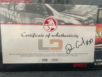 2010 Holden Commodore VE #30 Danial Gaunt - Gulf Western - ATCC - 0088/0500 - Biante - B18301T - Car & Certificate signed Daniel Gaunt - 2