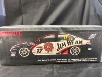 2010 Ford Falcon FG XR8A #17 Steven Johnson - DJR Jim Beam ATCC - 0701/1000 - Biante - B18303J - Car Signed Dick Johnson & Steven Johnson [Excellent] - 2