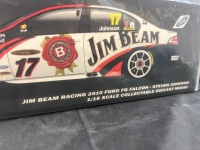 2010 Ford Falcon FG XR8A #17 Steven Johnson - DJR Jim Beam ATCC - 0701/1000 - Biante - B18303J - Car Signed Dick Johnson & Steven Johnson [Excellent] - 3