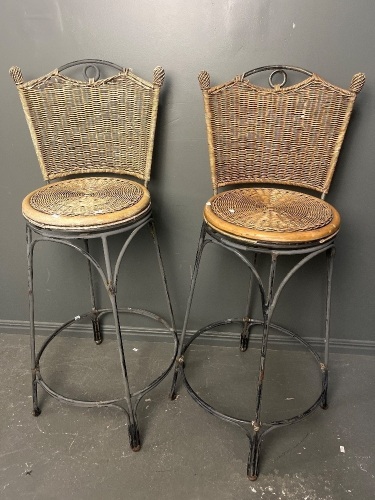 2 x Rattan Side Chair