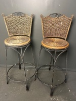 2 x Rattan Side Chair