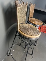 2 x Rattan Side Chair - 3