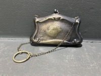 Antique Silver Plated Purse