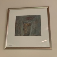 Framed Still Life by David Moore - Gouache on Paper Behind Glass