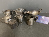 Set of 1930's Silverware from Lennon's Cafe Brisbane