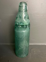 Antique Australian Marble Codd Bottle - Owen Gardener Brisbane