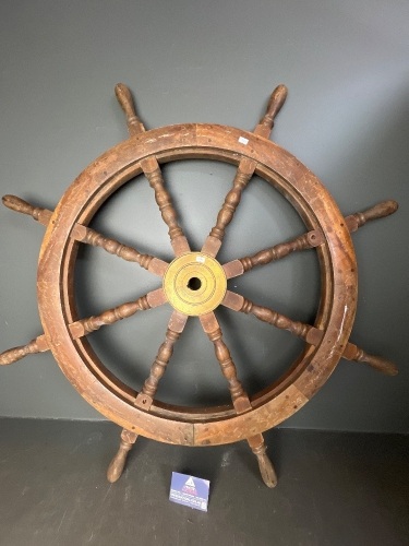 Large Ship's Wheel