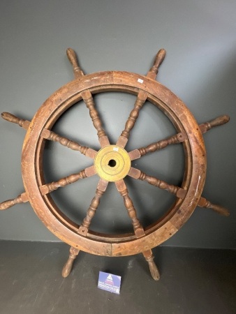 Large Ship's Wheel