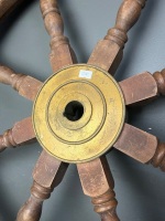 Large Ship's Wheel - 2