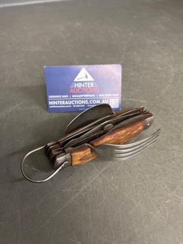 Antique Swiss Knife with Bone Handles