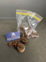 Lot of Small Wooden Furniture Legs/Wheels