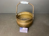 Brass Lot - Inc Pitcher, Bell and Ash Vessel - 2