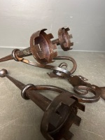 Metal Candle Sconces - 3