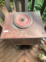 Beautiful Small Antique Copper Fireplace - 3