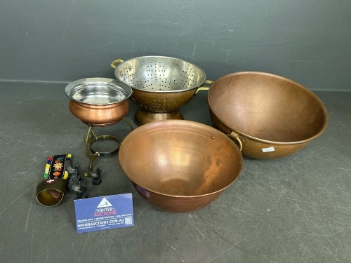 Mixed Lot of Copper and Bronze