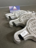 4 x Cast Aluminum Butter Churn Lids - 2