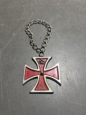 WWI Imperial German 1914 Iron Cross Plaque
