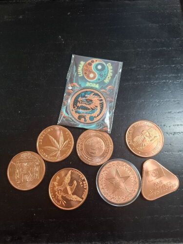 Copper Coins - Collection of 8