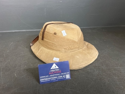 Classic Pith Helmet from India WW2