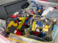 Large Lot of Assorted Lego Bricks and Figurines - 2