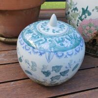 Asstd Collection of Terracotta & Glazed Ceramic Pots - Fishbowl Pot As Is - 5