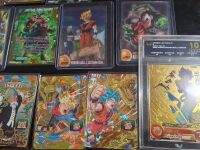 Dragon Ball Z Collectors Cards - Most In Mint Condition and In Sleeves - Features Graded 10 Card Packs Unopened - Full Art Cards - Rare Art Cards - 5