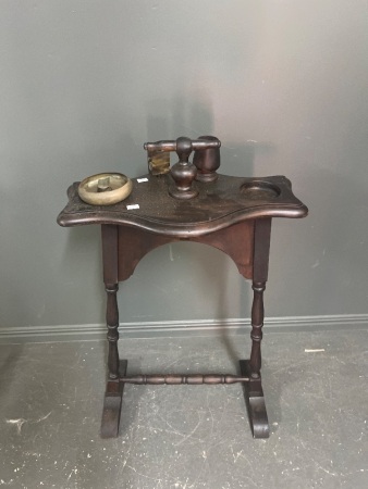 Antique Wooden Smoking Stand