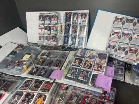 Large Lot of NBA Basketball Collectable Trading Cards