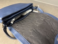 Navy Blue Oroton Handbag - 3