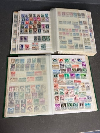Stamp Albums - Italy and Spain