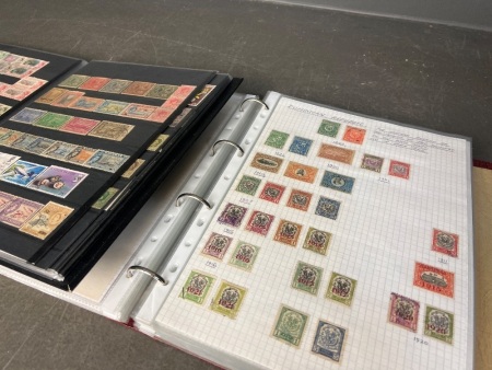 Stamp Albums - South America and Islands