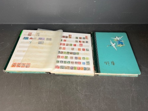 Stamp Albums - Mixed Nations x 3