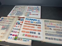 Stamp Albums - Mixed Nations x 3